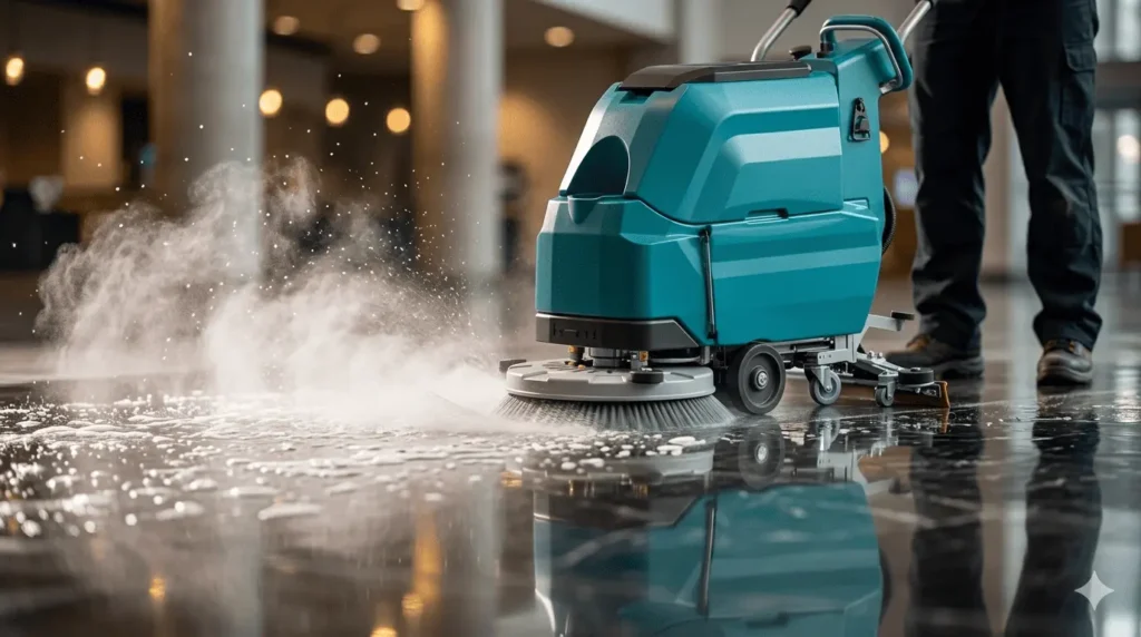 Top 10 Benefits of Using Industrial Cleaning Products in Manufacturing Plants 4 Industrial cleaning machines