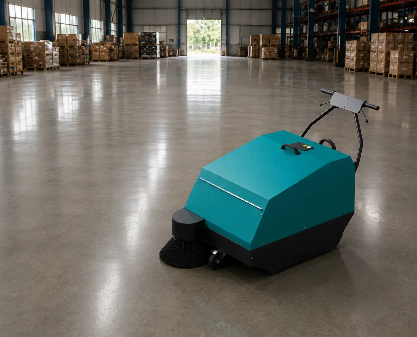 Battery Operated Sweeper dirty floor clean