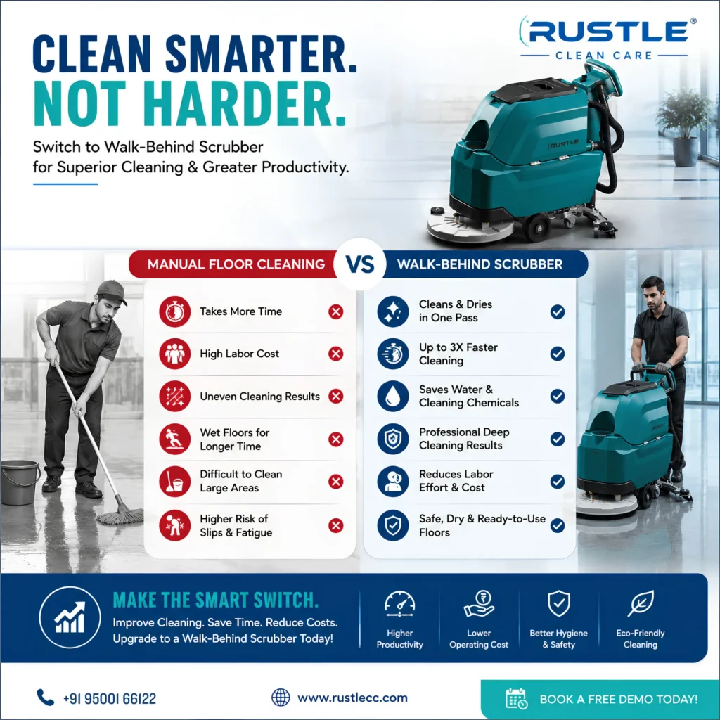 Why Industrial Cleaning Machines Are Better Than Manual Cleaning: 8 Powerful Reasons 2 Industrial Cleaning Machines in India