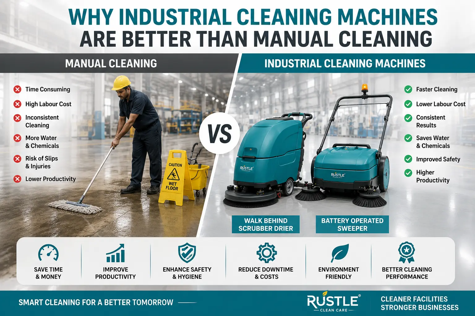 Why Factory Cleaning Solutions Are Better Than Manual Cleaning