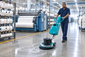 Why Textile Factories Need Industrial Scrubber Dryers and Sweepers